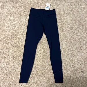 Nike leggings; navy blue; size medium